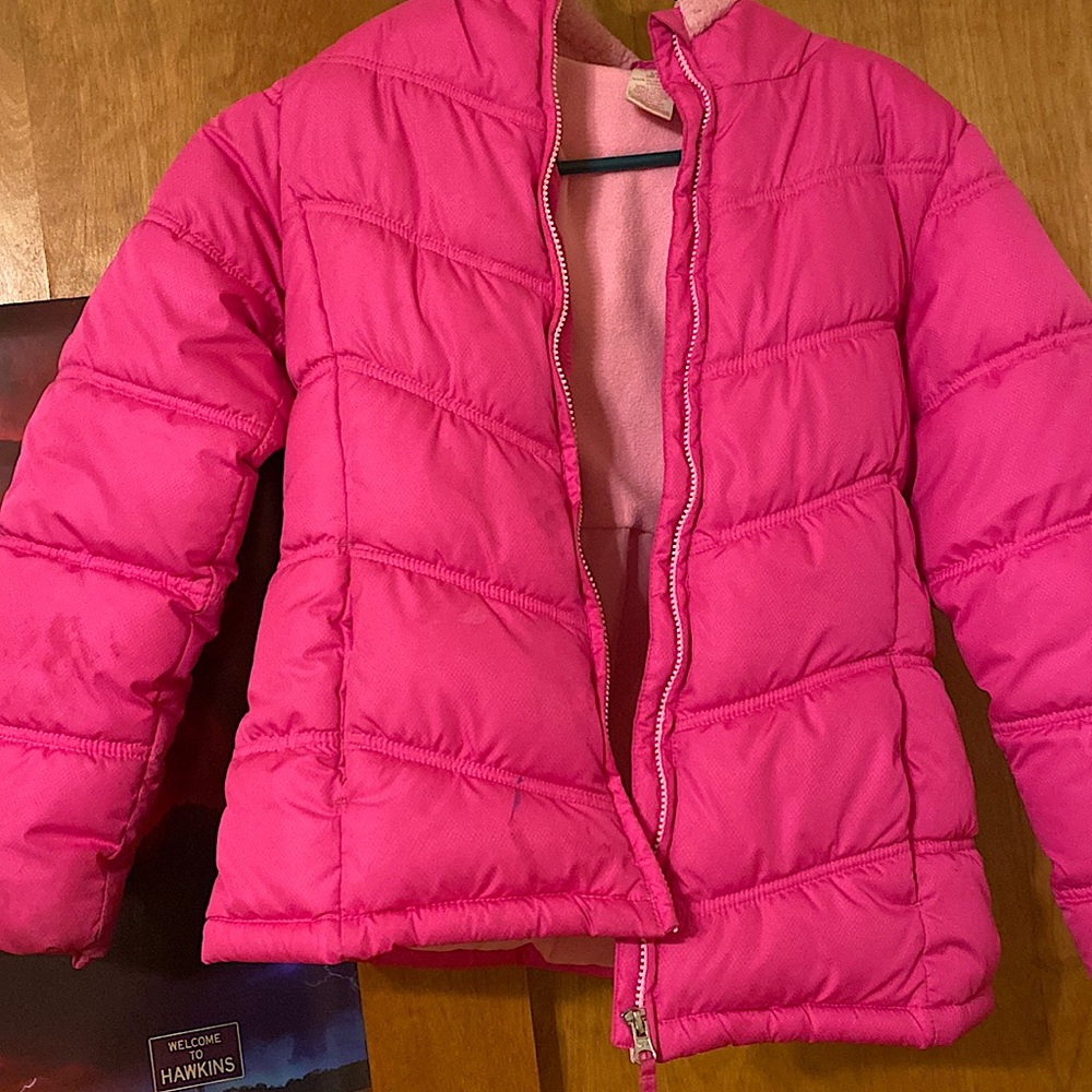 Pink winter coat! Brand- faded glory. Size- 10/12 (large) for kids or teens.girl
